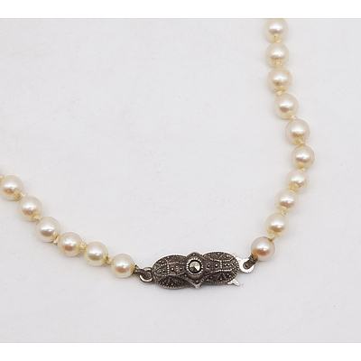Vintage Cultured Pearl Necklace
