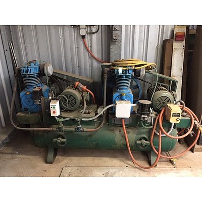 Industrial Twin Motor Air Compressor