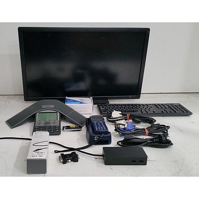 Bulk Lot of Assorted IT & Office Equipment - Accessories, Cables & Office Phone