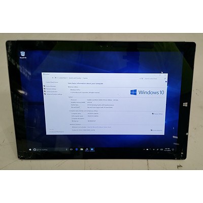 Microsoft Surface (1631) Pro 3 12-Inch 128GB Core i5 (4300U) 1.90GHz 2-in-1 Detachable Laptop