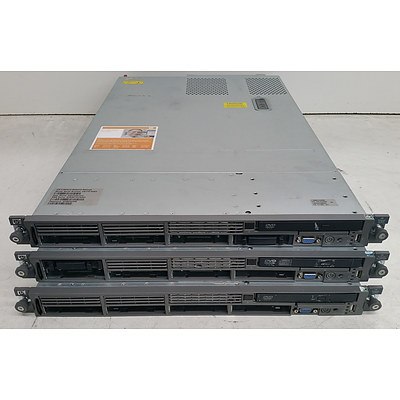 HP ProLiant DL365 & DL360 G5 1RU Servers - Lot of Three