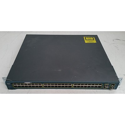 Cisco Catalyst (WS-C3560G-48TS-S V03) 3560G Series 48-Port Gigabit Managed Switch