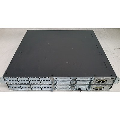 Cisco Systems 2800 Series Integrated Services Router - Lot of Two