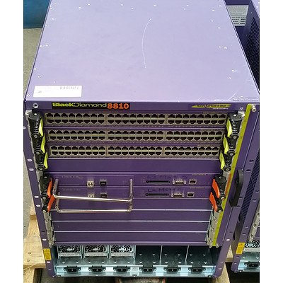BlackDiamond (BD 8810) 8800 Series Network Chassis