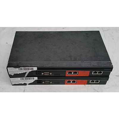 Riverbed Steelhead Firewall & WAN Accelerator Appliances - Lot of Two