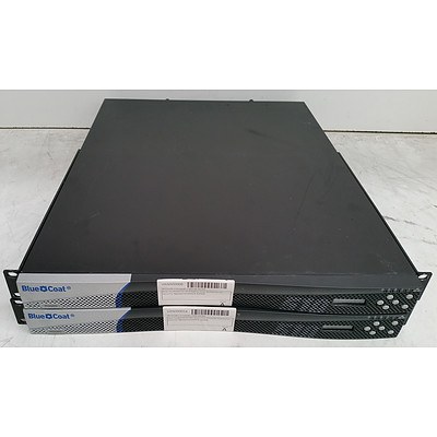 Blue Coat (SG510-20-PR) ProxySG 510 Series Network Security Appliance - Lot of Two