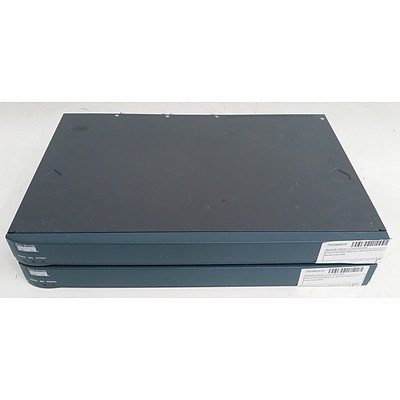 Cisco Systems (CISCO2651XM) 2651XM Multi-Service Router - Lot of Two