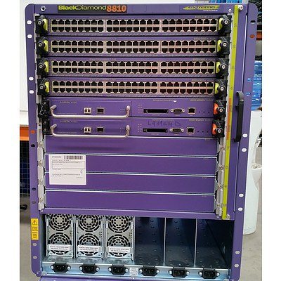 BlackDiamond (BD 8810) 8800 Series Network Chassis