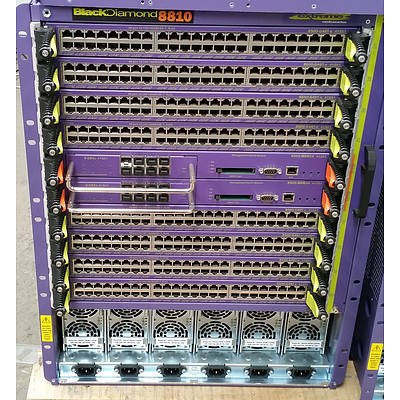 BlackDiamond (BD 8810) 8800 Series Network Chassis