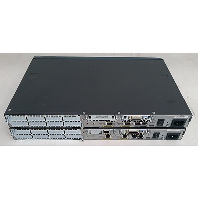 Cisco Systems (CISCO2651XM) 2651XM Multi-Service Router - Lot of Two