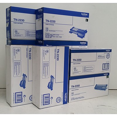 Brother Assorted Toner Cartridges - Lot of Ten *New