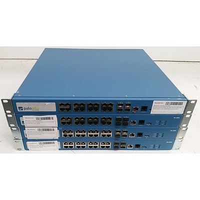 Palo Alto Networks (PA-2050) Firewall Security Appliance - Lot of Four