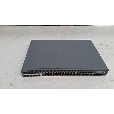 Juniper Networks (EX3300-48P) EX3300 PoE+ 48-Port Gigabit Switch