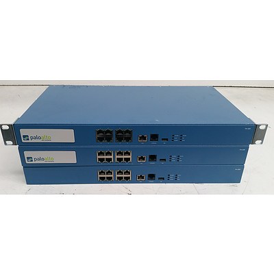 Palo Alto Networks (PA-500) Firewall Security Appliance - Lot of Three