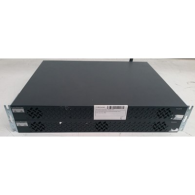 Cisco Systems (VG224 V03) Analog Voice Gateway - Lot of Two