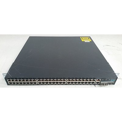 Cisco Catalyst (WS-C2948G-GE-TX) 48-Port Gigabit Managed Switch