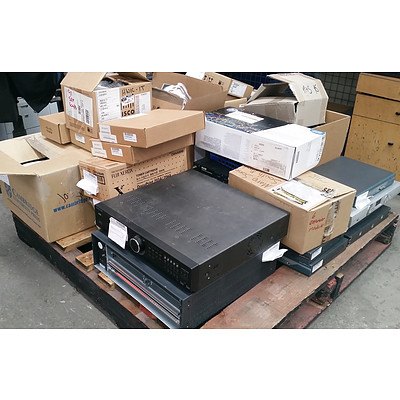 Bulk Lot of Assorted IT & Office Equipment - Office Phones, Routers & Toner Cartridges