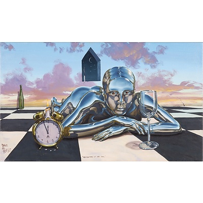 Shane Gehlert (1966 -) Reflections of the Soul, Acrylic on Canvas