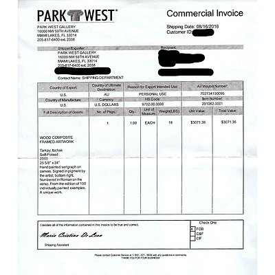 Itzchak Tarkay (Israel 1935-2012) Self Poised, Serigraph