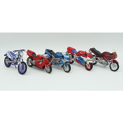 Five Motorbikes Including; BMW, YAMAHA, HONDA and KAWASAKI
