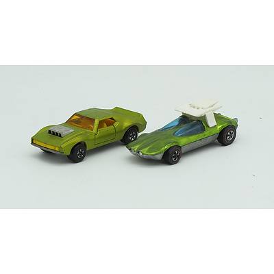 Hotwheels Swingin' Wing, MatchBox No.9 AMX Javelin
