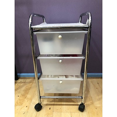 Portable Storage Trolleys - Lot of 2