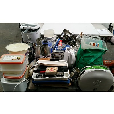 Selection of Household Kitchen Items