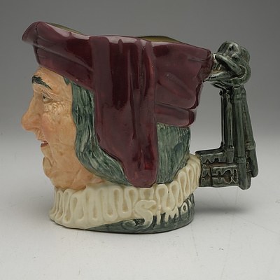 Antique Royal Doulton 'Simon Cellarer' Toby Jug