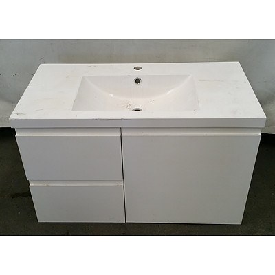 Bathroom Vanity with 2 Drawers