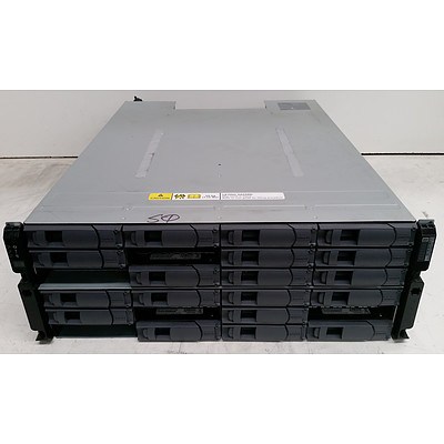 NetApp (NAJ-0801) 24-Bay Hard Drive Array w/ 11.4TB of Total Storage