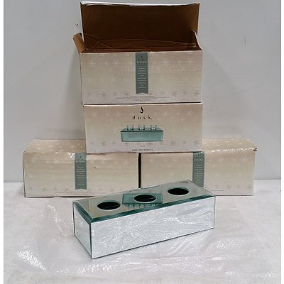 Four Moda Votive Holder x3, Triple Candle Holder from Dusk RRP $24.99 Each