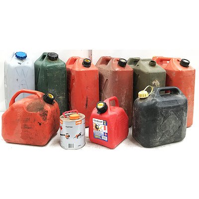 Fuel & Water Containers - Lot of 10