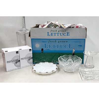 Large Lot of Glass Pieces