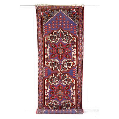 Eastern Hand Knotted Wool Pile Runner