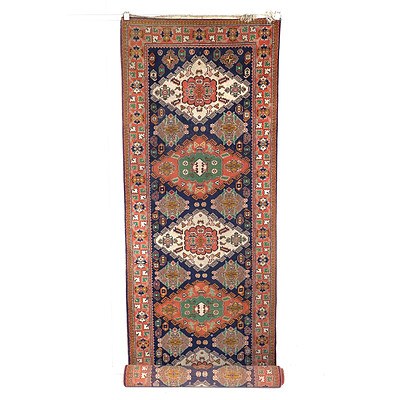 Eastern Hand Knotted Wool Pile Runner