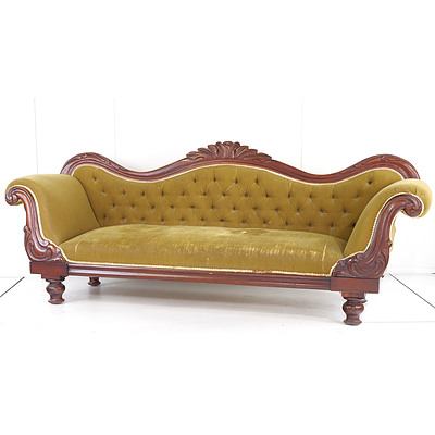 Antique Australian Cedar Sofa Circa 1880