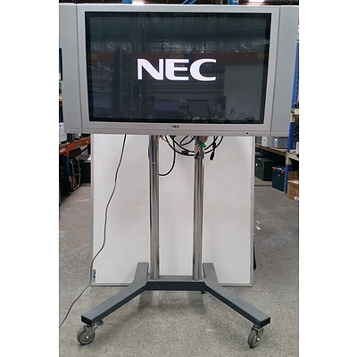 NEC 40 Inch LCD Television With Mobile Stand