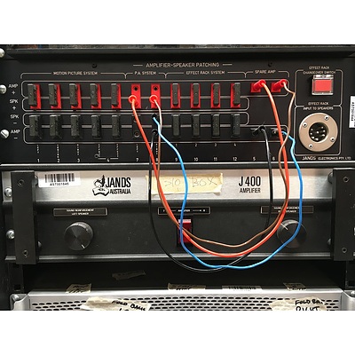 Lot of Audio Engineering Rack Units Extron, Yamaha, Jands, Crown, Palomar, Eprad, Audio Telex, Amp Channel selector, tools,  Power Amplifier, Equilizer, Mixer, Jack Socket, Signal Mixer, Induction Loop Driver