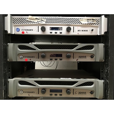 Lot of Audio Engineering Rack Units Extron, Yamaha, Jands, Crown, Palomar, Eprad, Audio Telex, Amp Channel selector, tools,  Power Amplifier, Equilizer, Mixer, Jack Socket, Signal Mixer, Induction Loop Driver