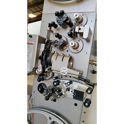 Kinoton FP 28 Cinema Film Projector(35mm/16mm Combo) With IREM 415 Volt Power Supply