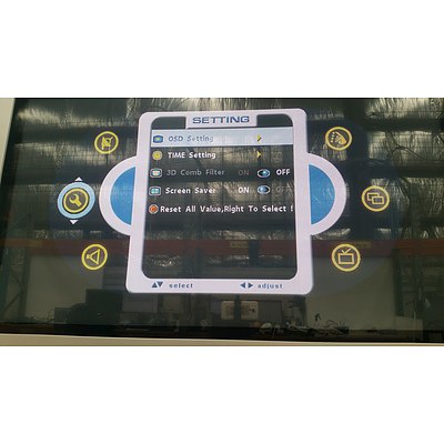 NEC 40 Inch LCD Television With Mobile Stand