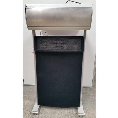 Lectrum L2001 Lectern and Audio Visual Components