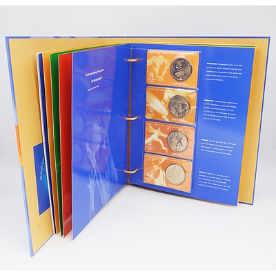 Sydney 2000 Olympic Five Dollar Coin Collection - In Official Album