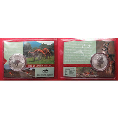 Australia Silver Kangaroo 1998