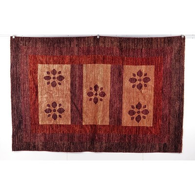 Hand Woven Wool Pile Persian Gabbeh