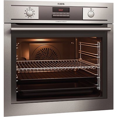 AEG Competence BP5013001M Pyrolytic 78 Litre Electric Wall Oven - Brand New - RRP $1500.00