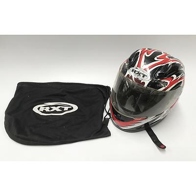 Medium Sized RXT Motorbike Helmet Model A-683
