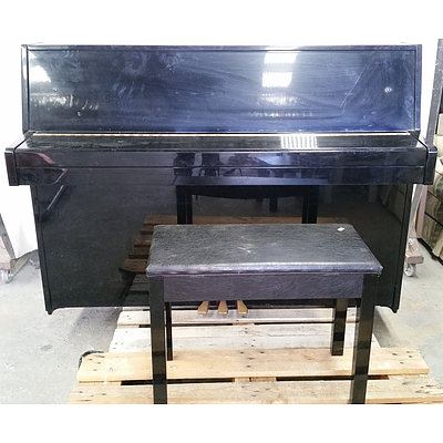 Yamaha Upright Piano and Stool