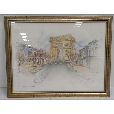 Offset Prints of Paris - Lot Of 4