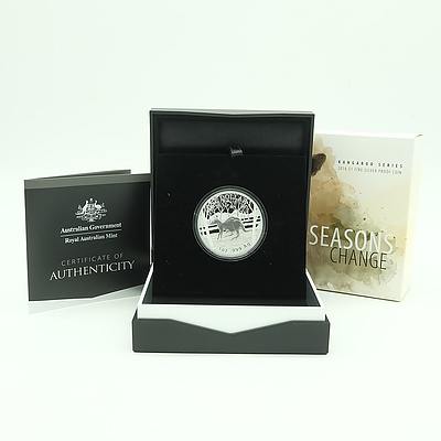 2016 Kangaroo at Sunset RAM $1 Silver Proof Coin